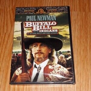 Buffalo Bill & the Indians DVD Paul Newman 1976 westerns cowboys Civil War TE6